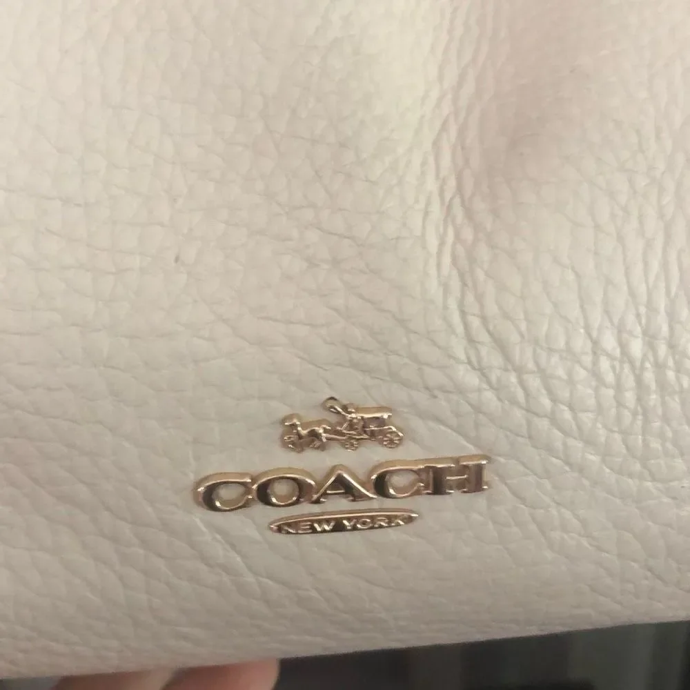 Coach Eastwest Isabell hobo, cream, beige handbag